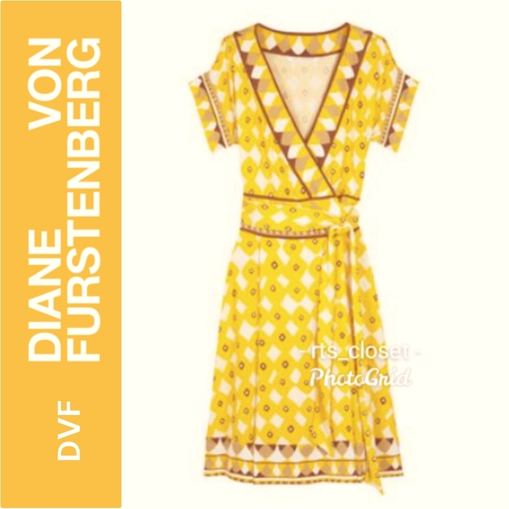 Diane Von Furstenburg silk wrap dress
